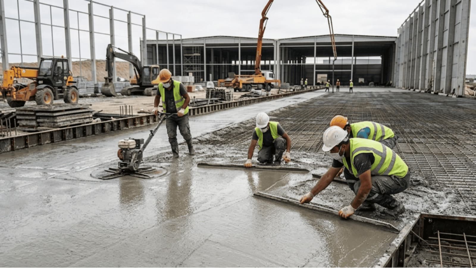 Saha Beton Uygulama Sancaktepe